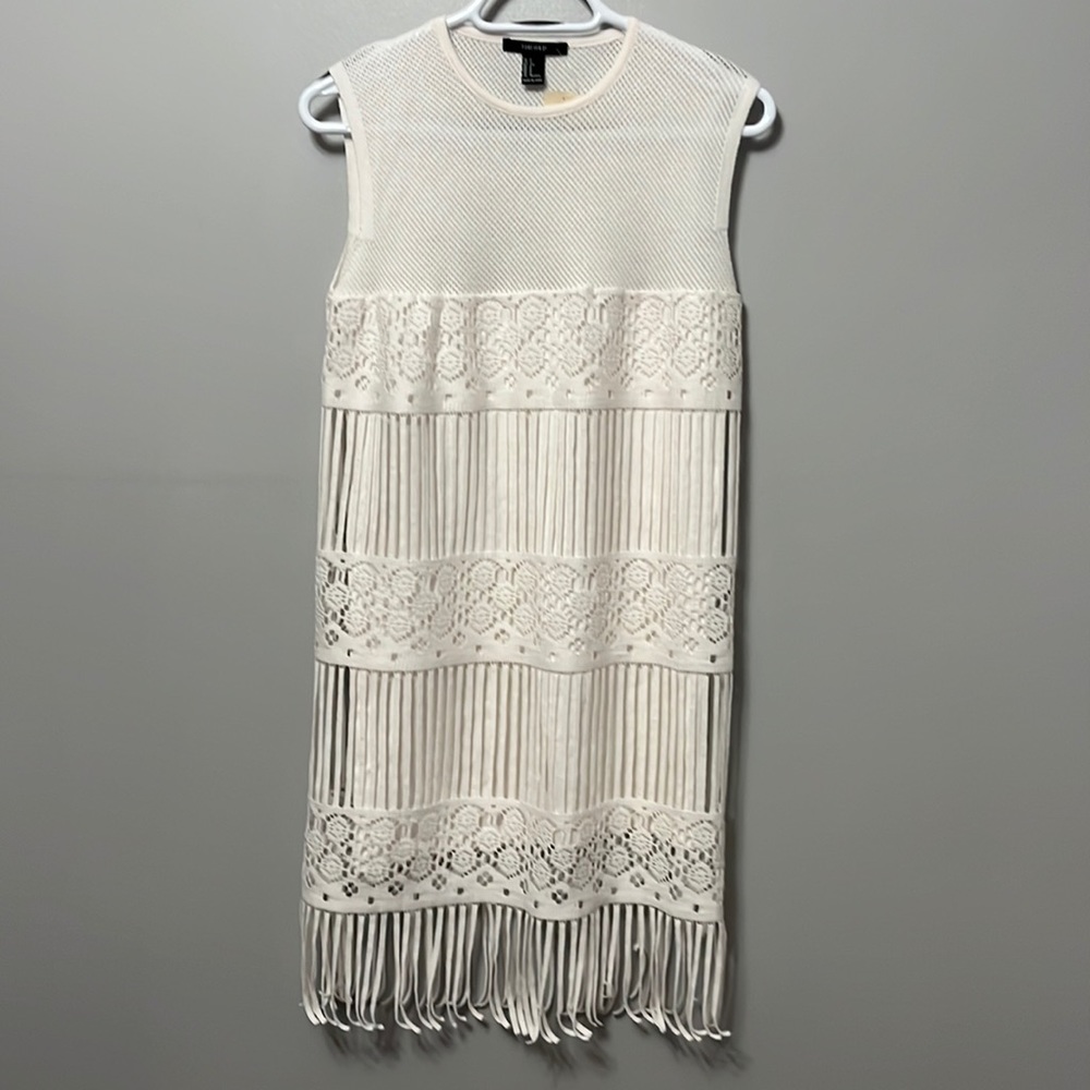 Forever 21 White Sundress/Beach Coverup Size Small